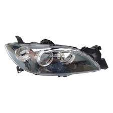 Headlight Assembly for Mazda 3 Sedan 2004-2009 Halogen Headlamps for Right Side