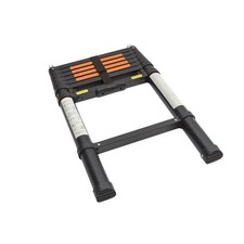 Teleskopleiter Aluminium 230 cm schwarz rutsc...