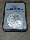 AMERICAN SILVER EAGLE 2007 | 1-OZ .999 SILVER COIN | NGC MS69 EARLY RELEASES