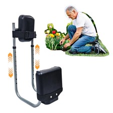 Garden Kneeler Seat, Adjustable Height & Angle, Gardening Stool with Thick Kn...