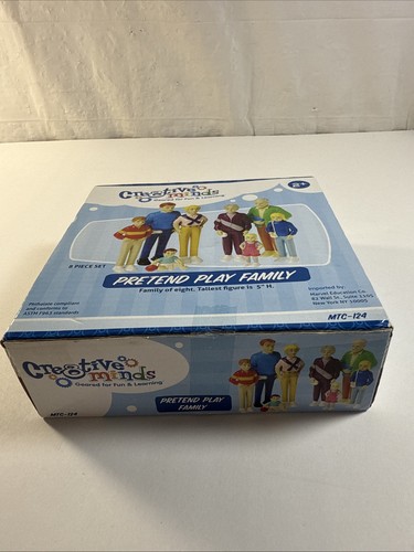 Creative Minds Pretend Play Family EUC Grandparents, Parents & Kids New Sealed - Picture 2 of 6
