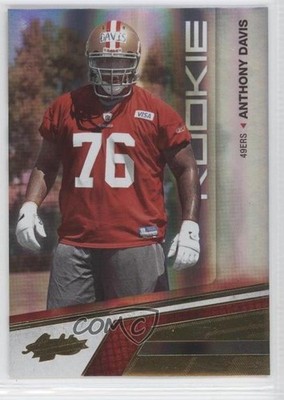 2010 Panini Absolute Memorabilia 282/299 Anthony Davis #104 Rookie RC 0f8