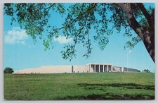 Harry S Truman Library Independence MO Vintage Postcard J. E. Tetirick