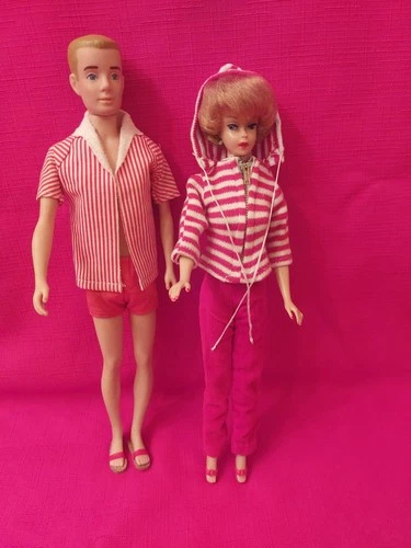LOT 1960 KEN 1968 BARBIE OUTFITS & ACCESSORIES GALORE