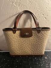 Enid Collins of Texas Ostrich Tote