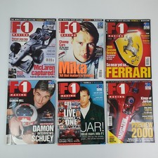 F1 Racing Formula One Magazine – Lot of 6 - Oct 1999 to Mar 2000 Ferrari Mika