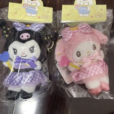 2x Hello Kitty friends 6 inche Clip-On Plush Keychain