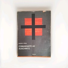 Comandante Ad Auschwitz Rudolf Höss Einaudi 1960 Nazismo  Storia Guerra Mondiale