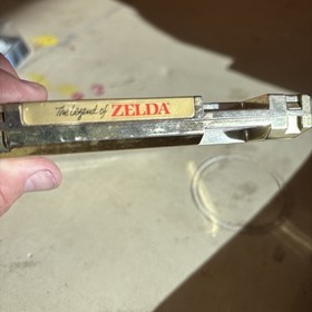 The Legend of Zelda NES - Gold Cartridge - Tested and Working