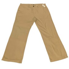 NWT Men's Old Navy Broken-In-Loose 40 x 30 Casual Flat Front Khaki Pants Cotton