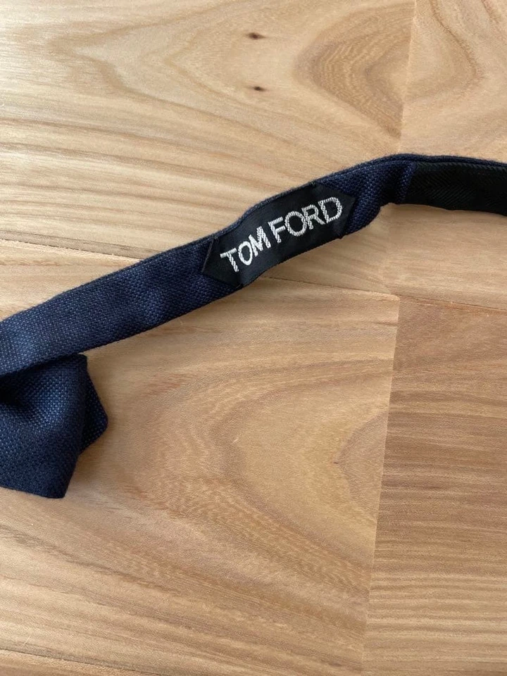 Галстук-бабочка TOM FORD темно-синий - Изображение 2 из 2