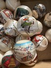 23 Vintage Christmas Ornament hard plastic and Satin Balls.  70’s  — photo 1