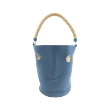 Hermes Majorelle Taurillon Clemence Shoulder Bag Women Blue One Size