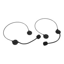 2X(Cosplay Kostüm Kopfhörer Zubehör für Halloween Party Requisiten 2 Stück 5975