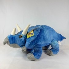 Triceratops Dinosaur Giant Blue Toy -Approx. 20 Inches Long