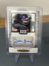 2021 Sage Premier Draft Autographs Quinn Meinerz #A173 (AU, RC)