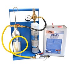 Kit lavaggio impianto refrigerazione condizionamento con azoto e 5 Lt di deterge
