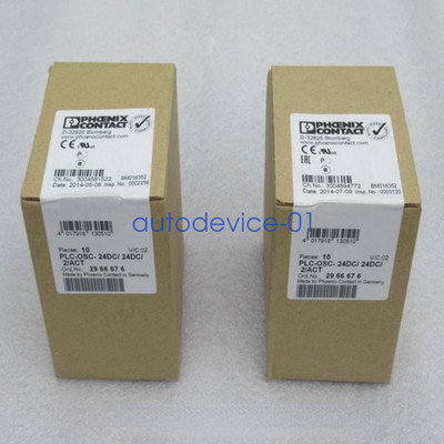 10pc PHOENIX CONTACT Solid State Relay Module PLC-OSC- 24DC/ 24DC/ 2/ACT 2966676