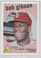 2006 Topps Rookie of the Week Card Shop Promotion Bob Gibson #19 HOF 8y6. rookie card picture