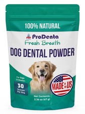Pup Labs ProDenta Fresh Breath for Dogs, All-Natural Dog Breath Freshener, Do...
