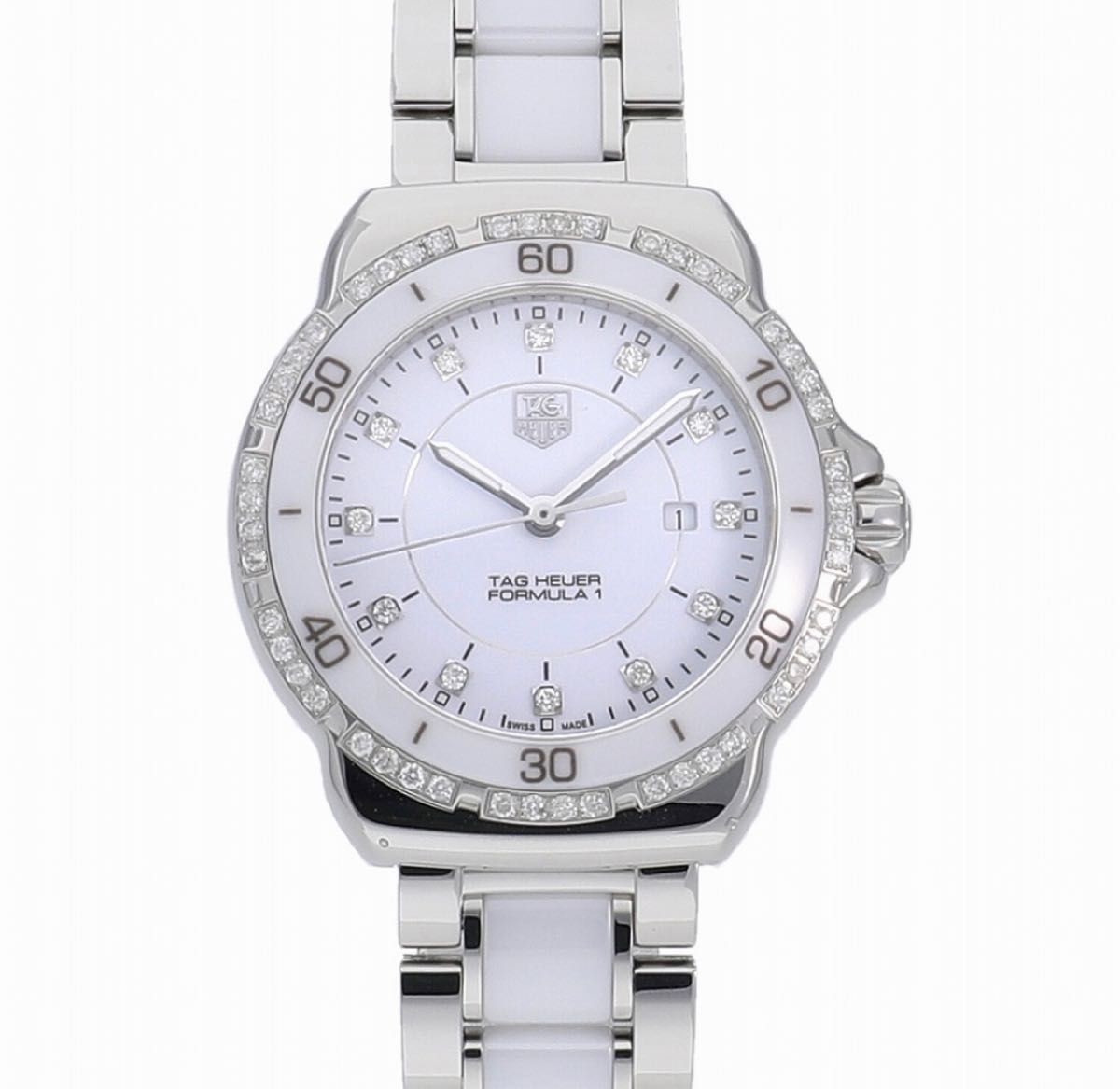 TAG Heuer Formula 1 Diamond-Accented Steel Ceramic Watch