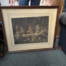 Set Of Etched Hand Tinted Engravings - After Hogarth