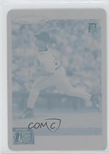 2004 Topps Total Printing Plate Cyan 1/1 Fernando Rodney #606 1h1