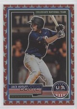 2023 Panini USA Baseball Stars & Stripes Red Prizm 51/149 Jack Hurley #71 n0c
