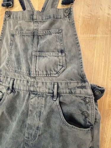 Free People Overalls We The Free Ziggy Light Denim Women's M Straight Leg Jeans - Picture 3 of 16