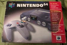 Nintendo 64 N64 Console Boxed Fully Tested