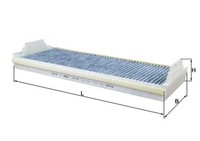 Mahle Filter, Innenraumluft Lak 154