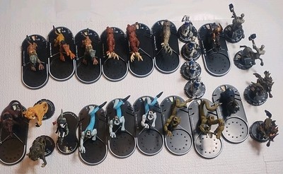 Wizkids Lot 24 Centaurs, Sky Dragons, Griffons, Banshee, Maidens, Salamander.