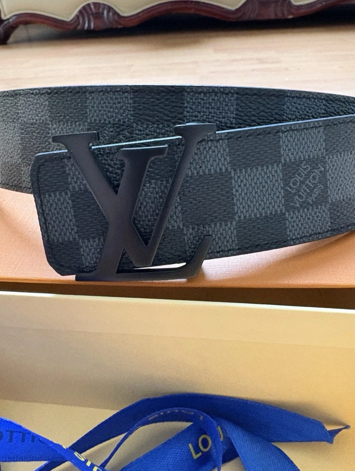 LOUIS VUITTON（LV） Cintura Louis Vuitton Iniziali [ricevuta inclusa]