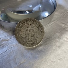 1892 South Africa 2 1/2 Shillings Silver Coin