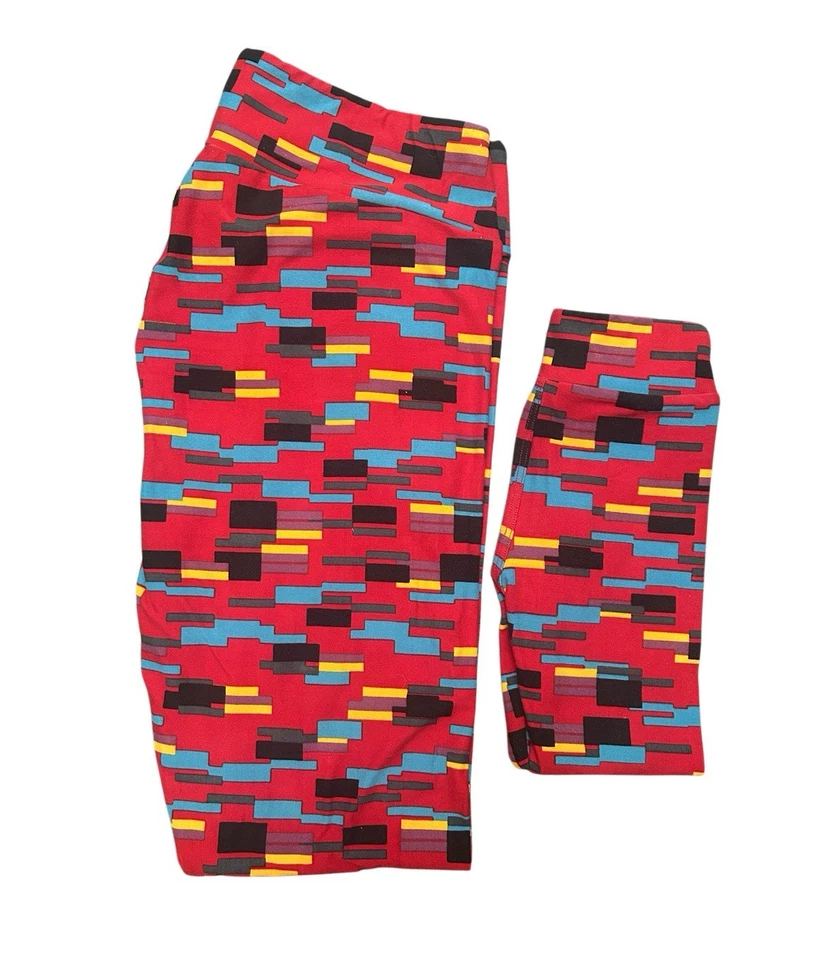 LuLaRoe Conjunto Leggings a Juego TC (12-18) y SM (2-8) Leggings (L1) Foto 3 de 4