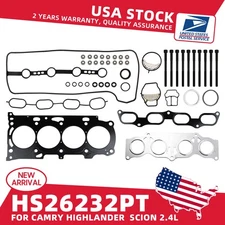 For Toyota Camry Highlander RAV4 Scion Lexus 2.4L MLS Head Gasket Set Durable