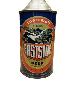 Eastside Beer Empty 12 ounce Cone top Los Angeles Brewing Company (IRTP)