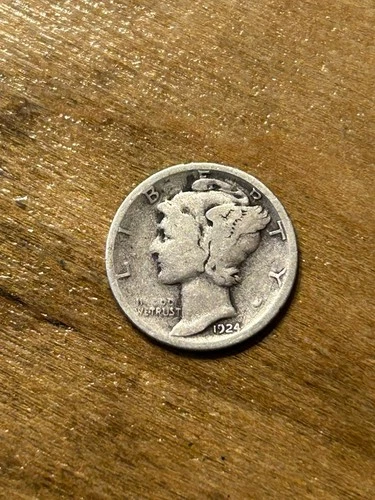1924S Mercury Dime VG