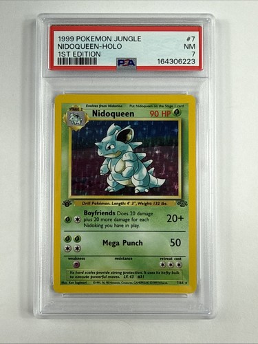 Nidoqueen (1st Edition) graded PSA 7 for sale on eBay
