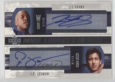 2004 Upper Deck Foundations Dual Endorsements Lee Evans JP Losman Auto 0af
