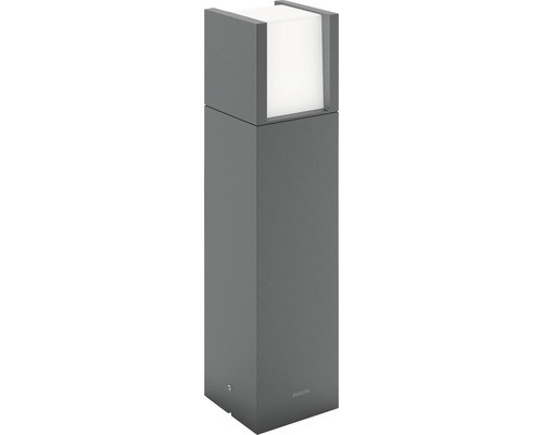 Led Wegeleuchte IP44 Alu 6W 600 Lm 2700 K Hxb 400X100 Mm Arbour Anthrazit-image