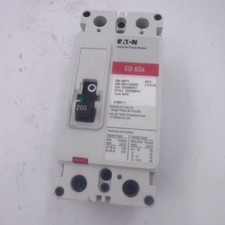 Eaton Industrial Circuit Breaker ED2200F01 200A 240VAC 2 Poles 40 C