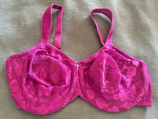 Wacoal Awareness Full Figure Seamless Underwire Bra Size 40DD Fushia Purple