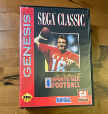SEGA Joe Montana II: Sports Talk Football (Sega Genesis) CIB w/ Manual NTSC-U/C