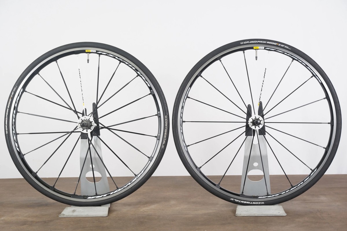 Mavic Ksyrium SLS Alloy Clincher Rim Brake Wheelset Shimano