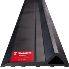 Seuil de garage en EPDM noir 17mm x 80mm