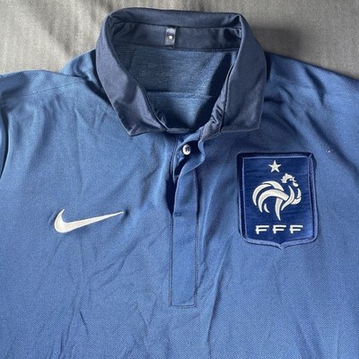 Nike France 2011/2012 Mens Medium Home Football Jersey Shirt