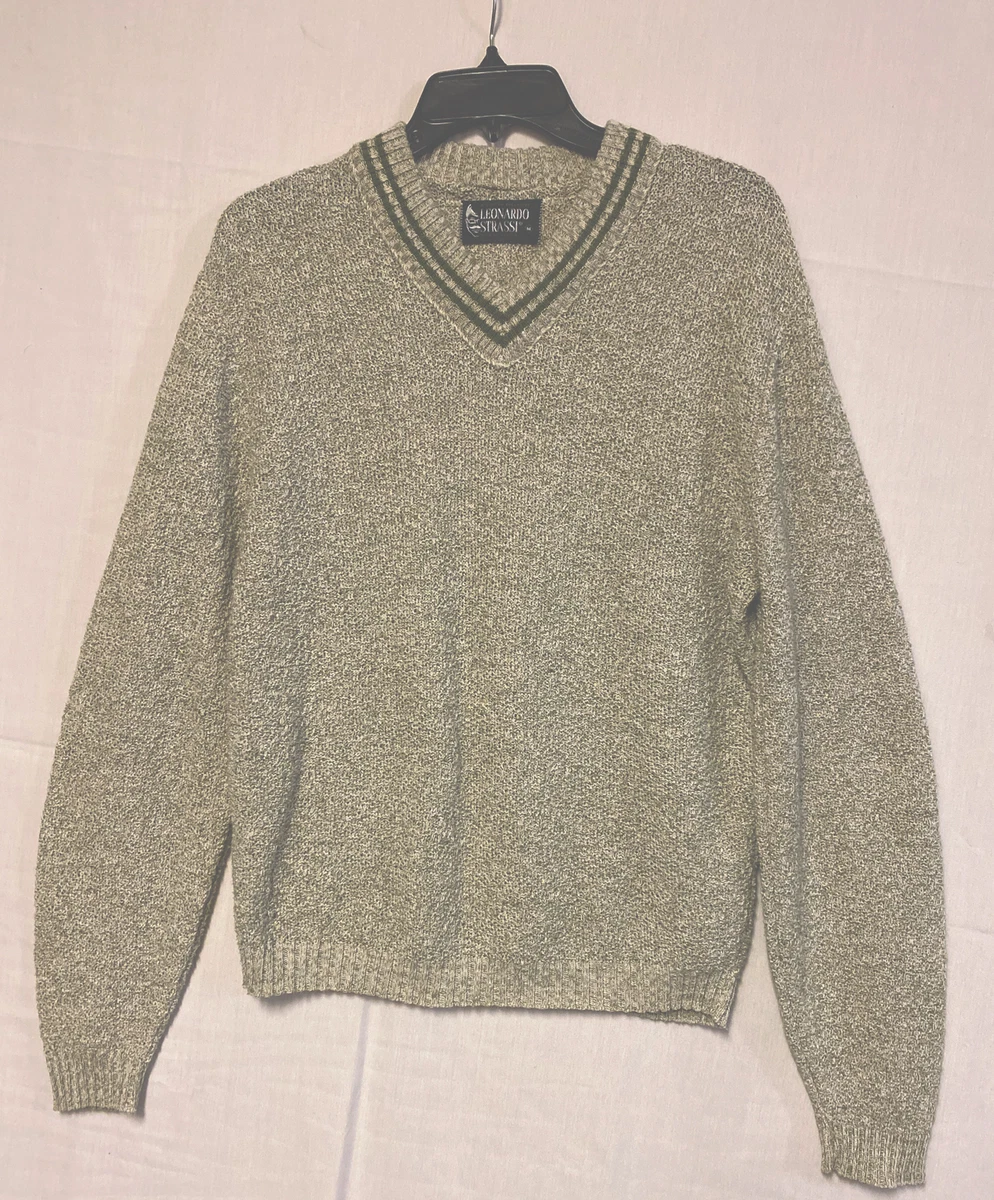 Leonardo Strassi A Colfax Exclusive Men’s knit sweater Size Medium