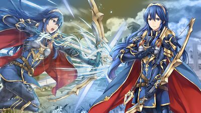 ルキナ プレイマット Anime lucina fire emblem girls bow archer fantasy girl Playmat