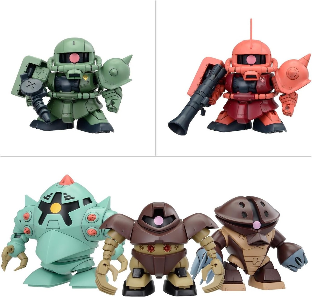 BANDAI SD GUNDAM BB SENSHI MOBILE SUIT GUNDAM PRINCIPALITY OF ZEON 